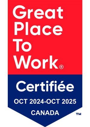 Great Place To Work - Entreprise certifiée 2024